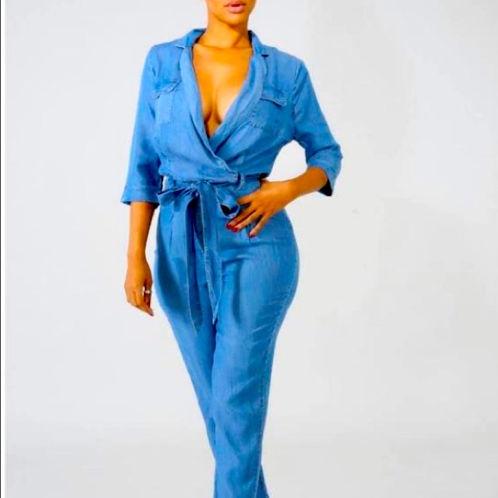 Denim Jumpsuit